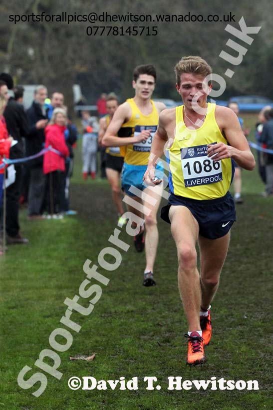 Senior men's European Cross Country Trials, Sefton Park, Liverpool. Photo: David T. Hewitson/Sports for All Pics